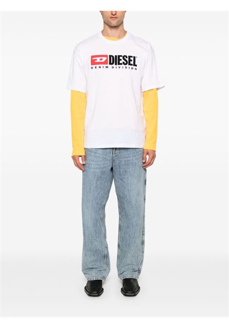 t-shirt t boxt div unisex bianca DIESEL | A14943 0GRAI100